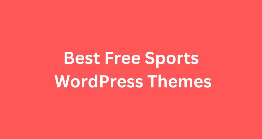 Free Sports WordPress Themes