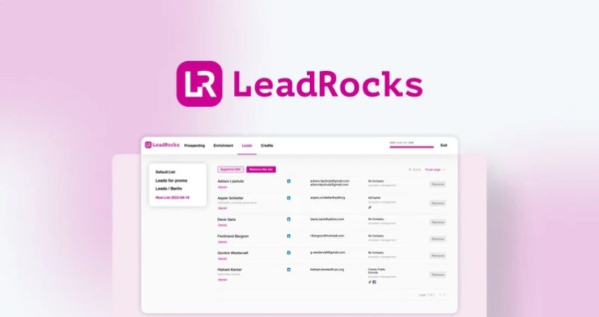 LeadRocks Lifetime Deal