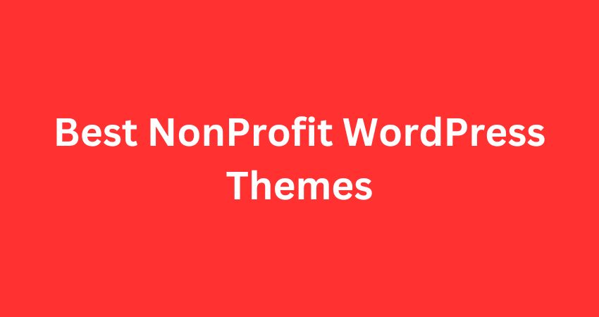 Best NonProfit WordPress Themes